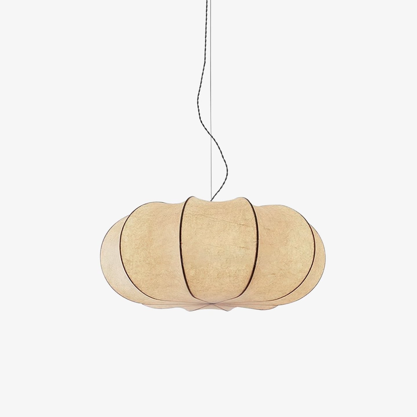 Bovena Silk Traditional Pendant Lamp-Neutral Decor