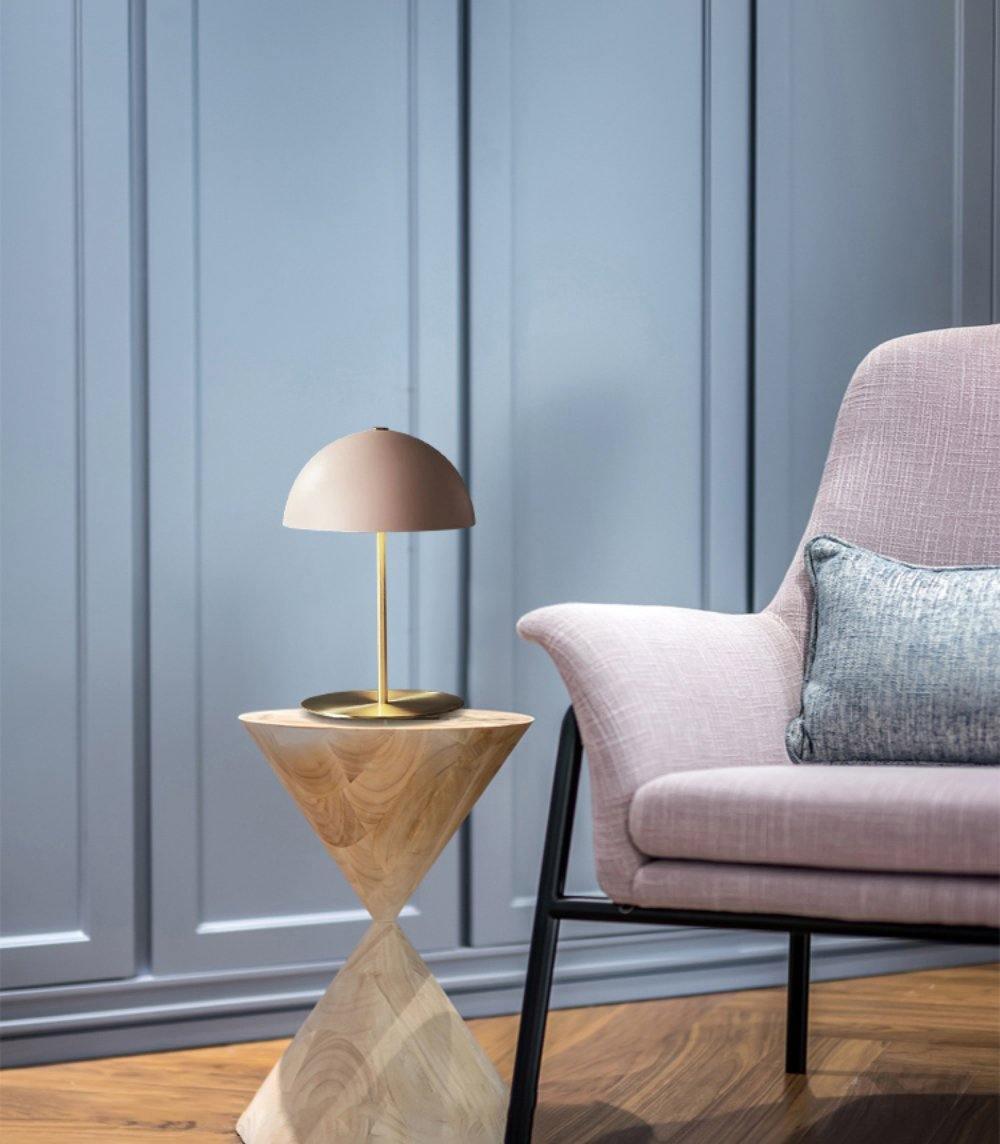 Brioth Acrylic Scandinavian Table Lamp-Neutral Decor