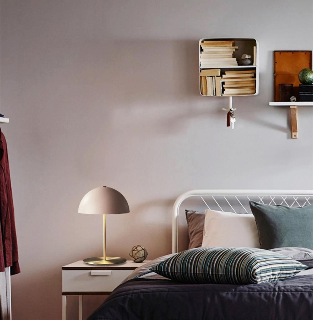 Brioth Acrylic Scandinavian Table Lamp-Neutral Decor