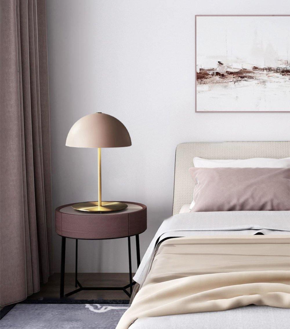 Brioth Acrylic Scandinavian Table Lamp-Neutral Decor
