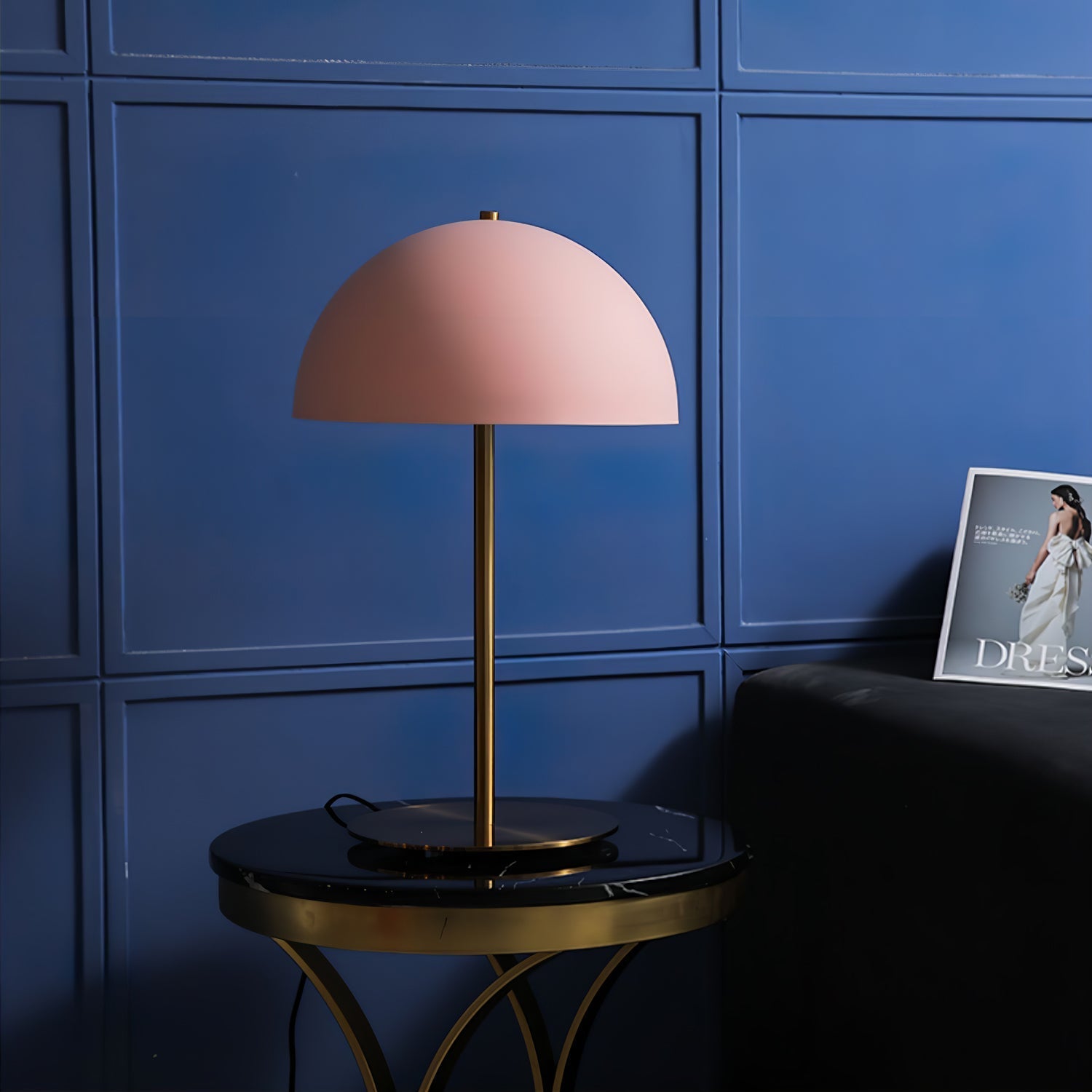 Brioth Acrylic Scandinavian Table Lamp-Neutral Decor