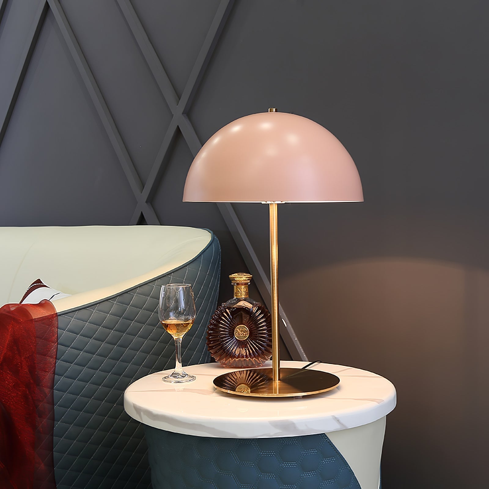 Brioth Acrylic Scandinavian Table Lamp-Neutral Decor