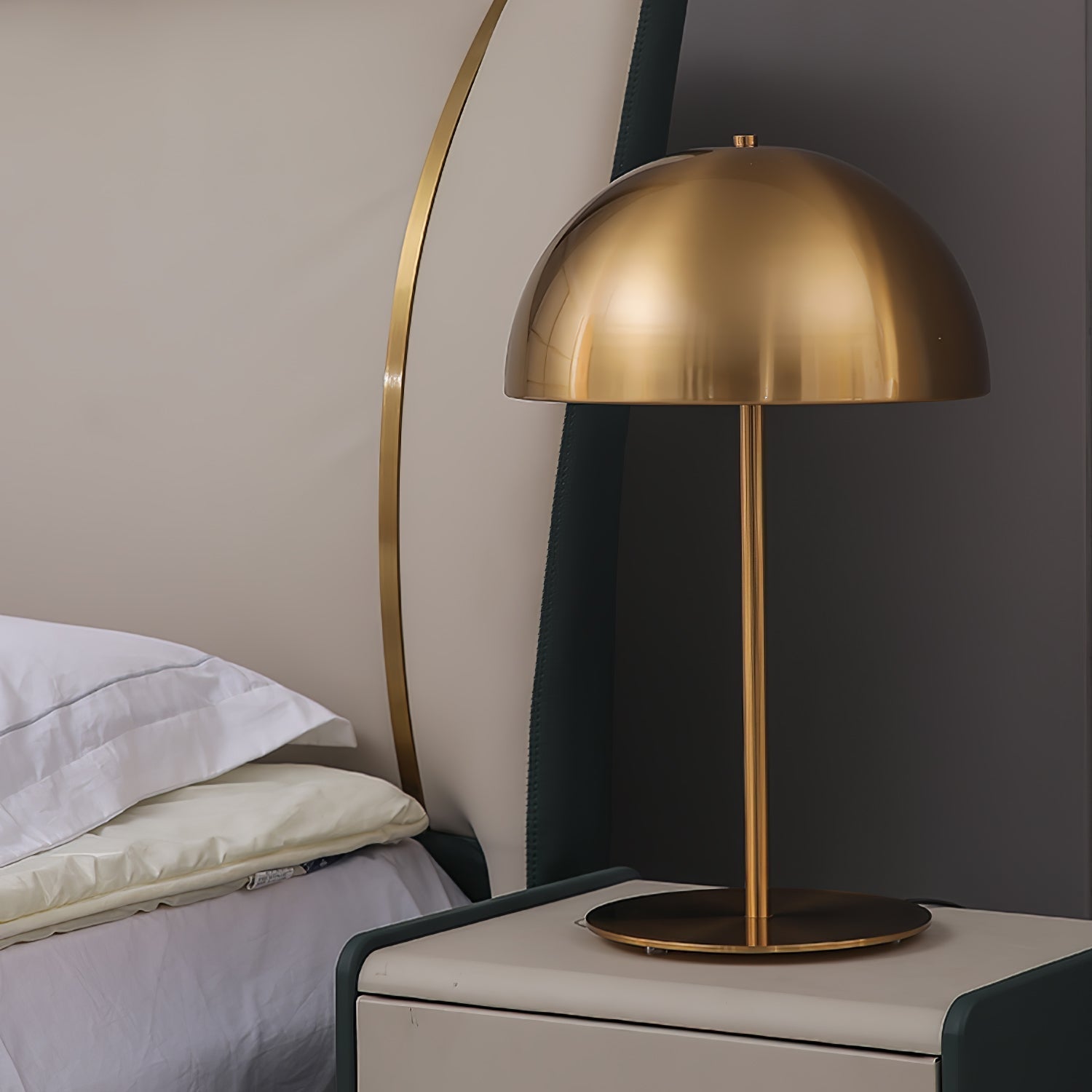 Brioth Acrylic Scandinavian Table Lamp-Neutral Decor