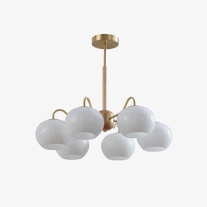 Elyra Elegant Wood Chandelier-Neutral Decor
