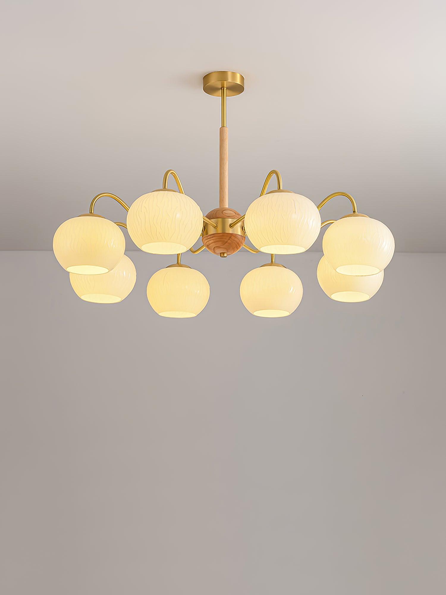Elyra Elegant Wood Chandelier-Neutral Decor