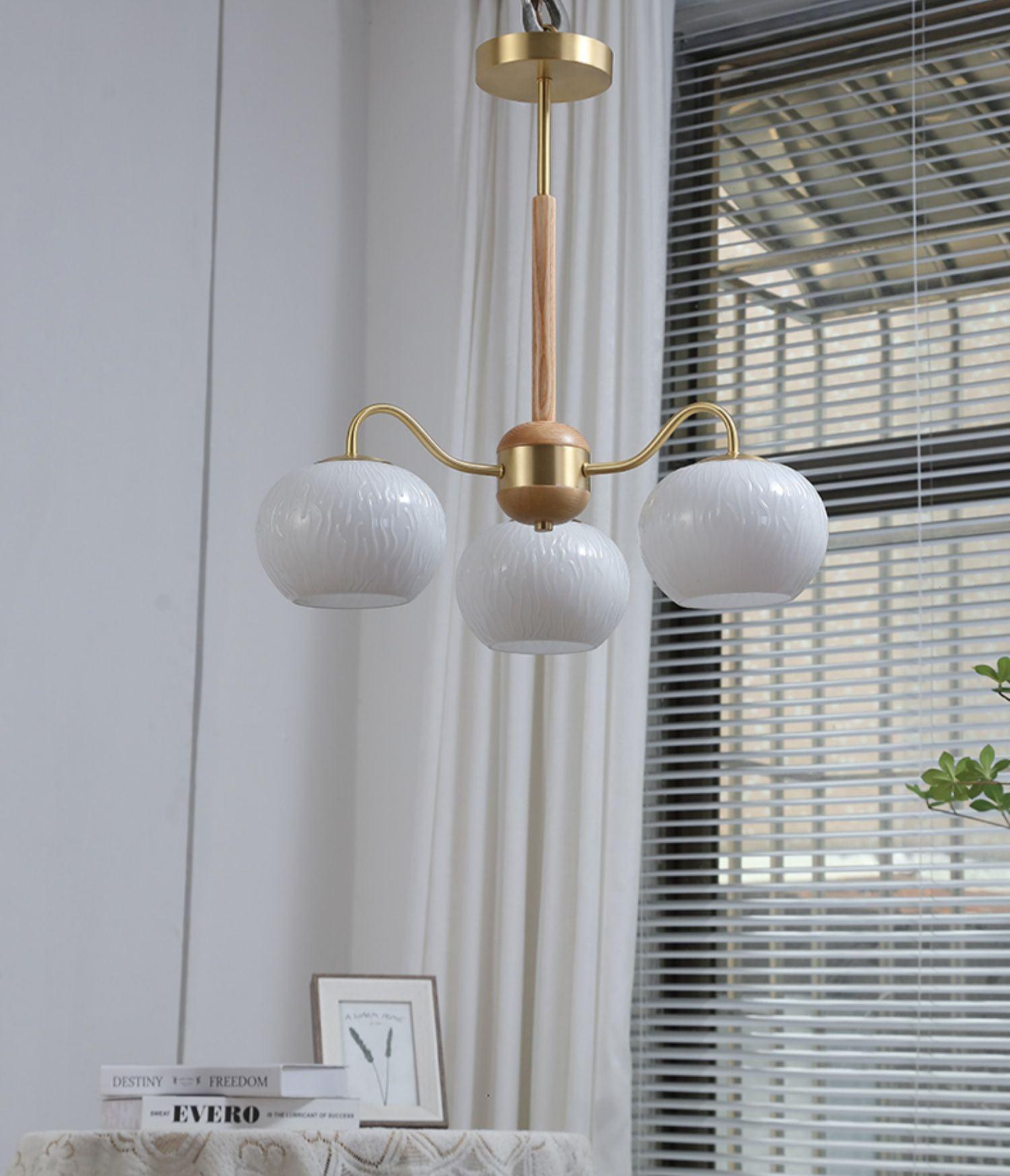 Elyra Elegant Wood Chandelier-Neutral Decor
