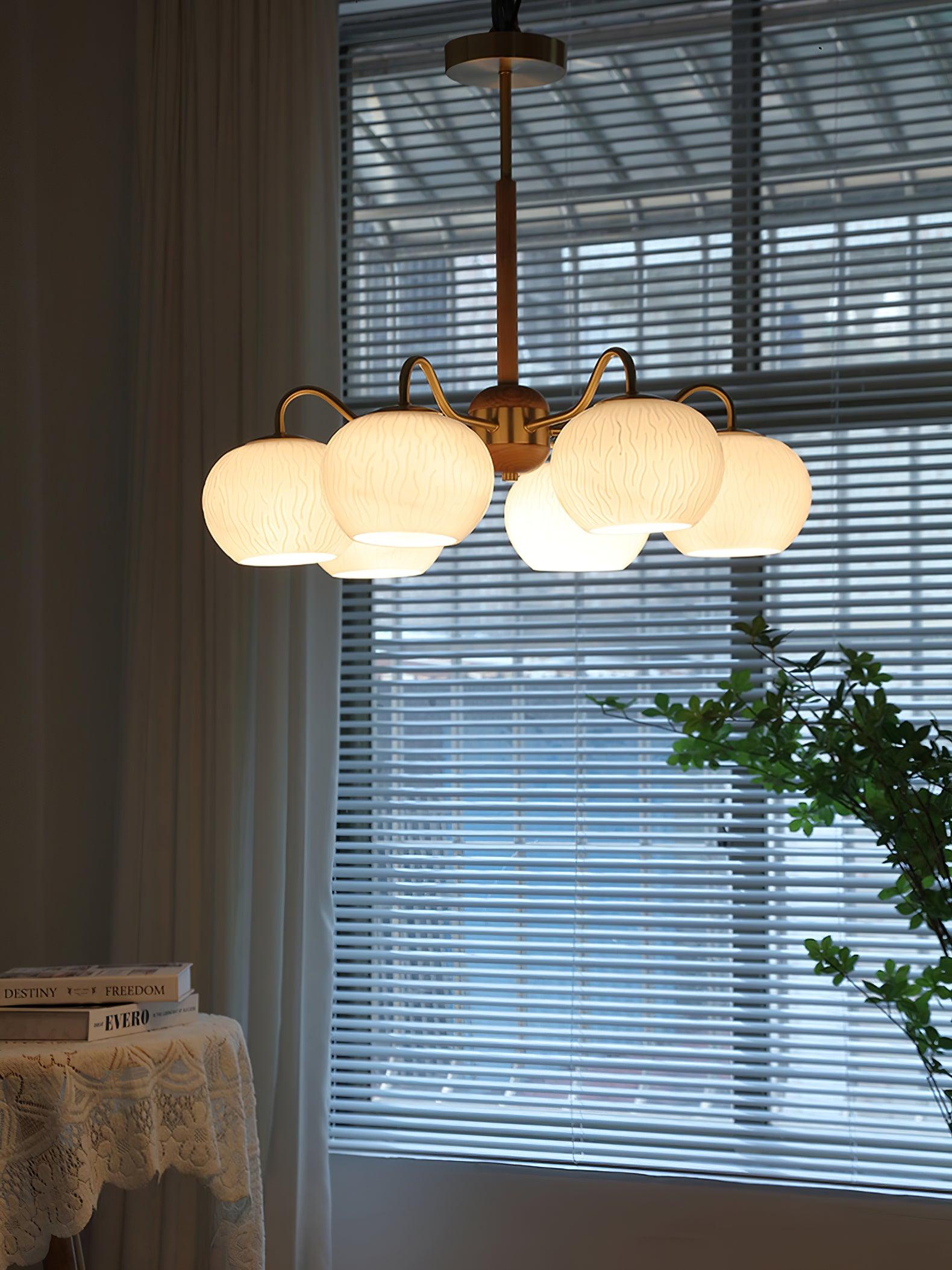 Elyra Elegant Wood Chandelier-Neutral Decor
