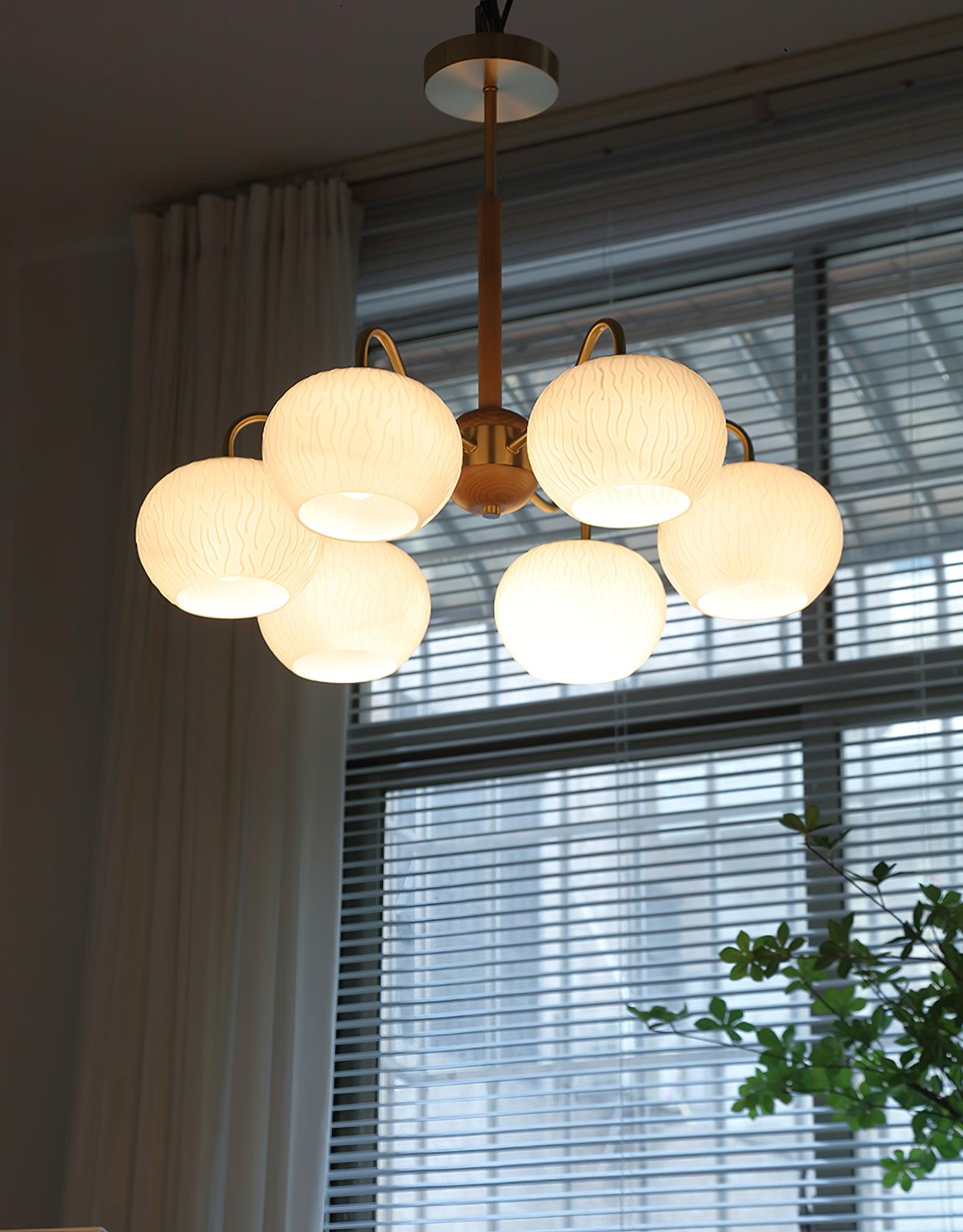 Elyra Elegant Wood Chandelier-Neutral Decor