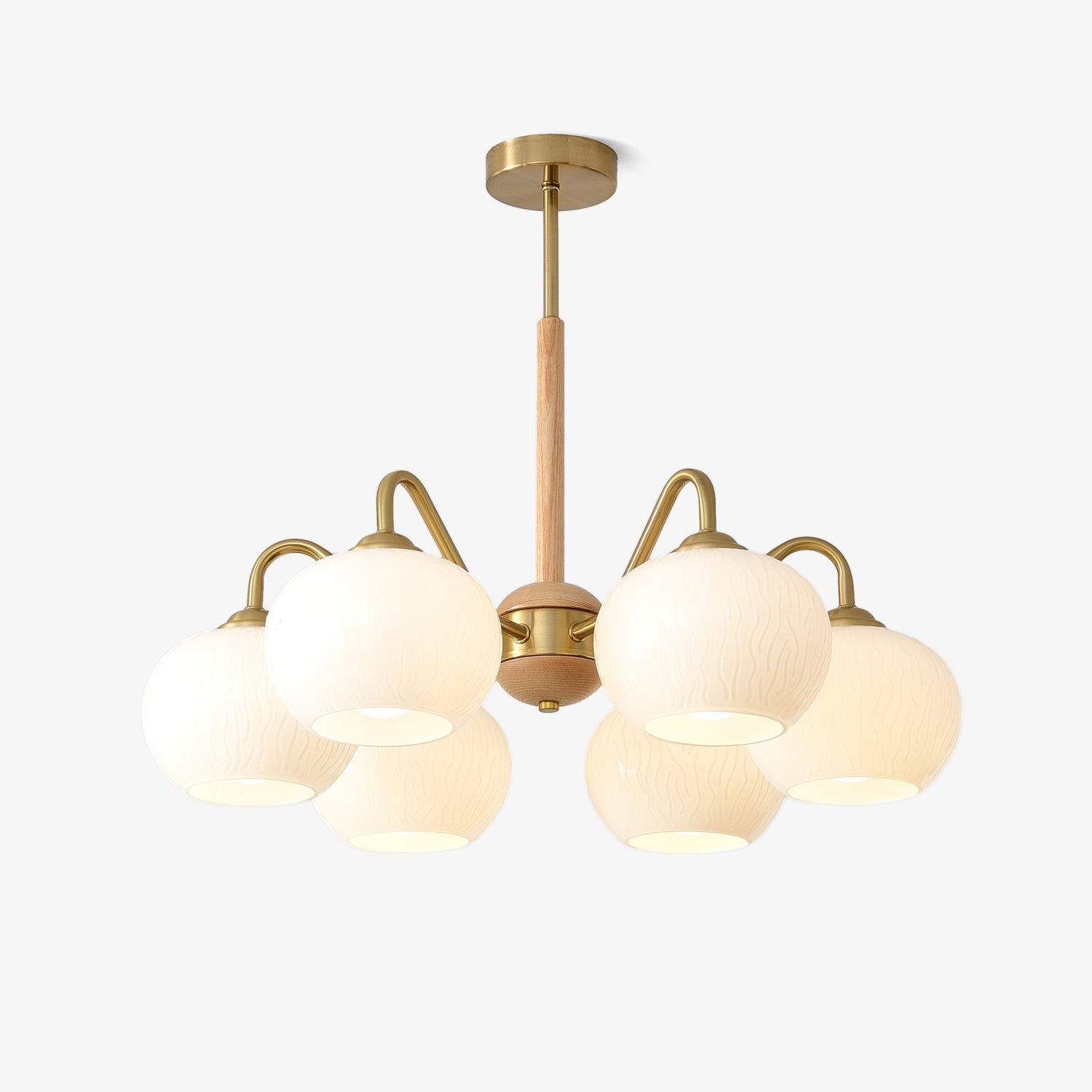 Elyra Elegant Wood Chandelier-Neutral Decor