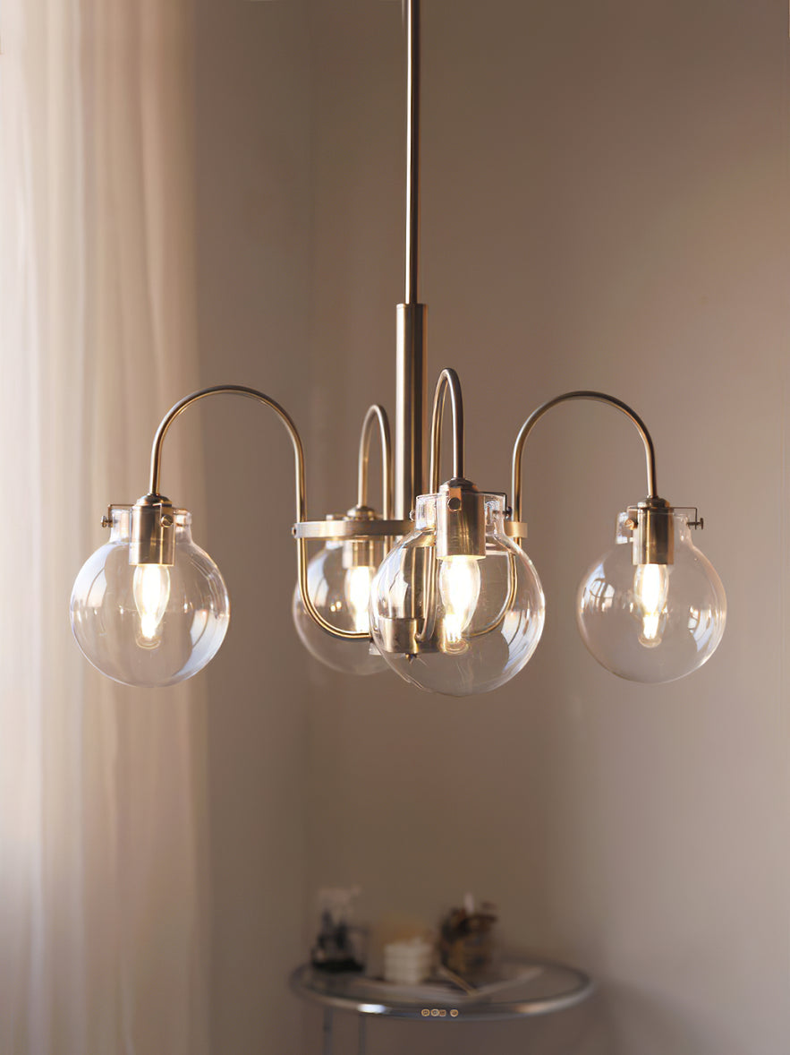 Verinyra Premium Nordic Art Glass Chandelier-Neutral Decor