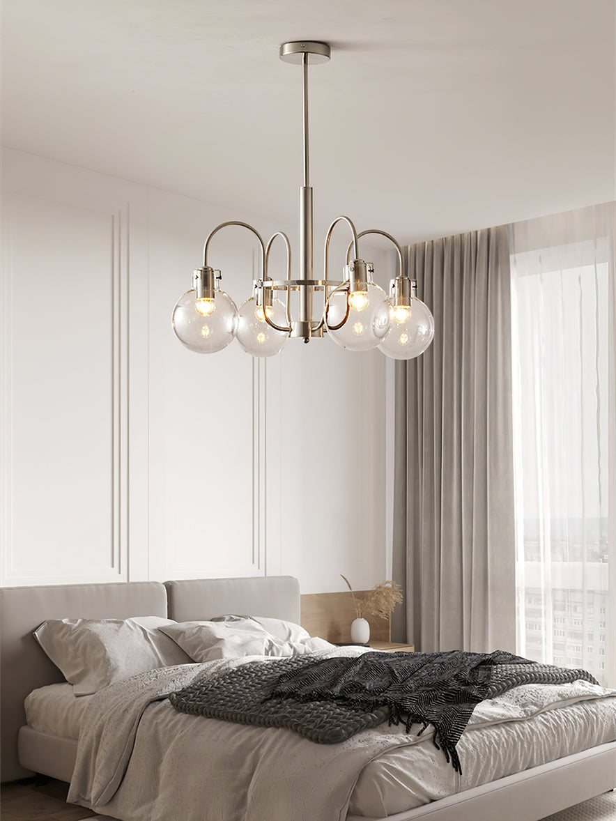 Verinyra Premium Nordic Art Glass Chandelier-Neutral Decor