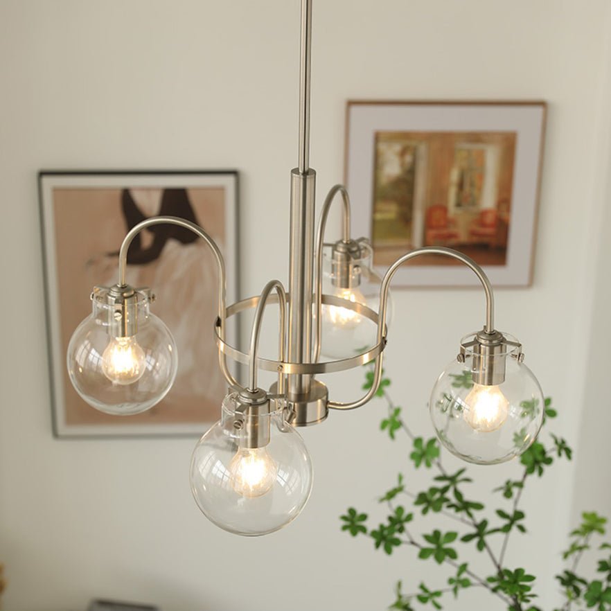 Verinyra Premium Nordic Art Glass Chandelier-Neutral Decor