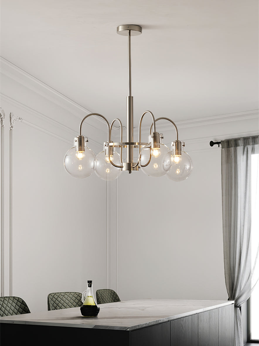 Verinyra Premium Nordic Art Glass Chandelier-Neutral Decor