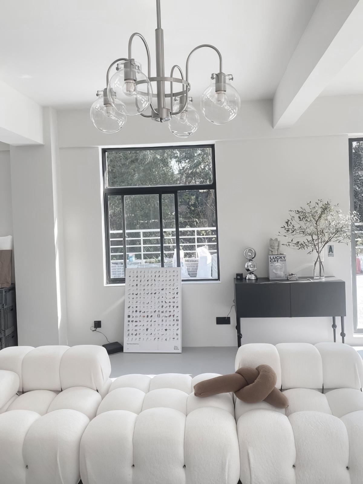 Verinyra Premium Nordic Art Glass Chandelier-Neutral Decor