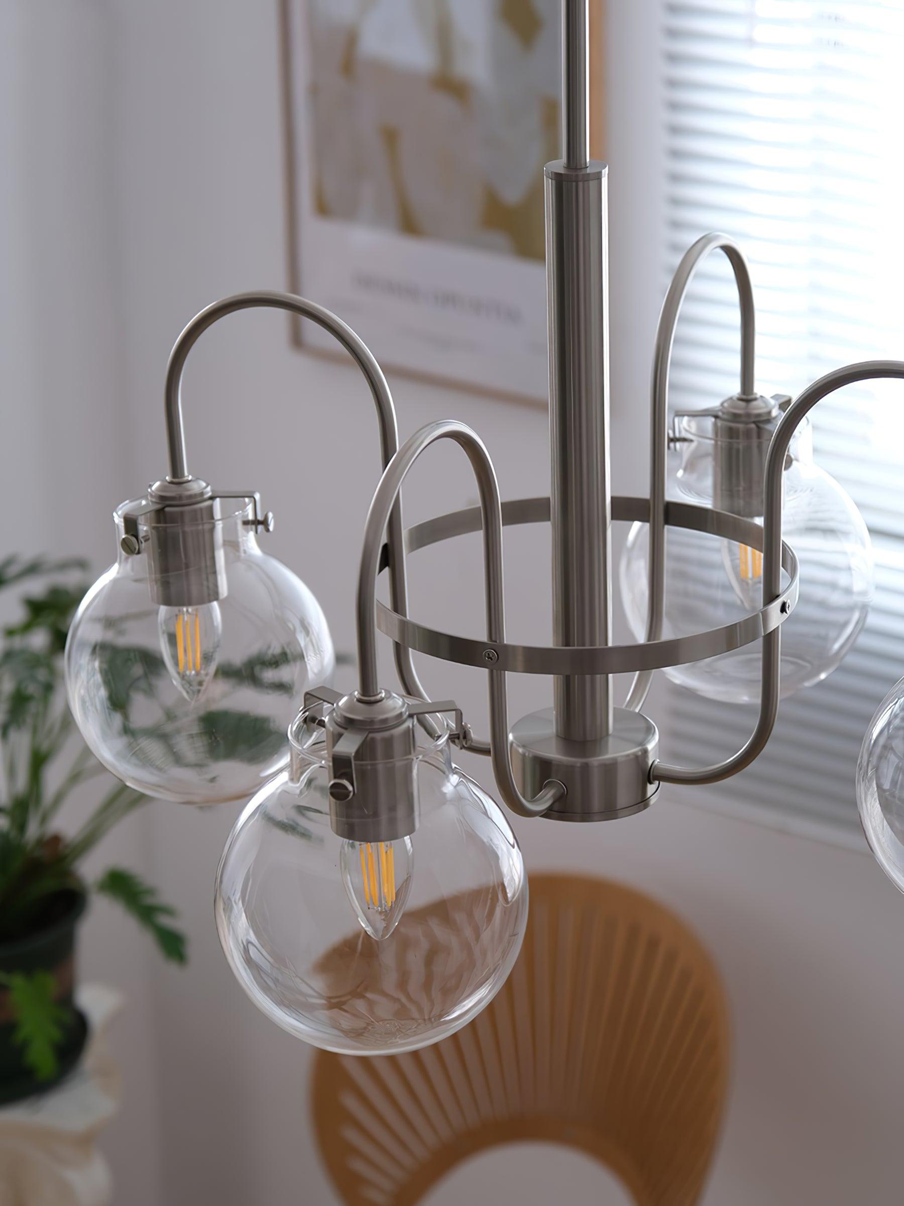Verinyra Premium Nordic Art Glass Chandelier-Neutral Decor