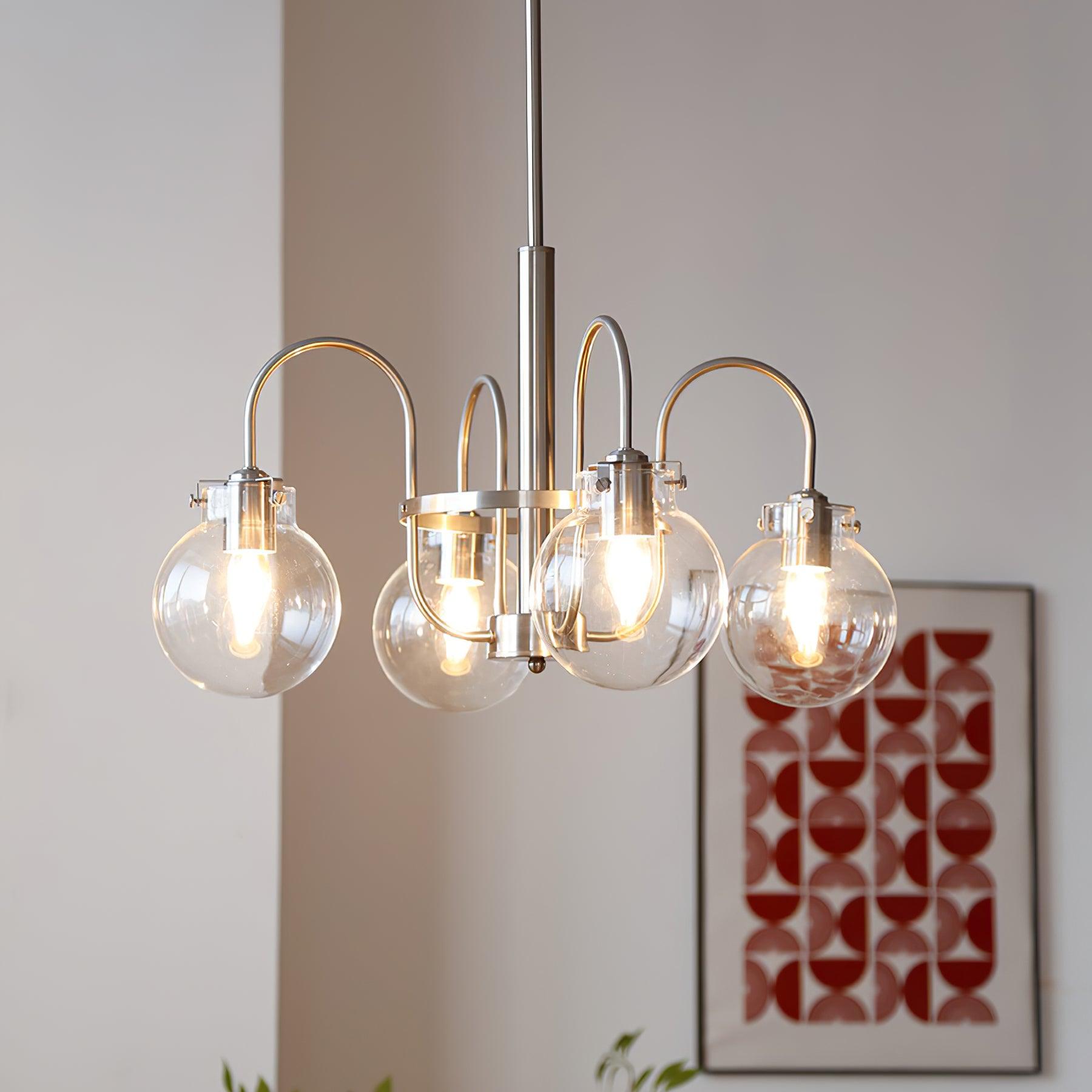 Verinyra Premium Nordic Art Glass Chandelier-Neutral Decor