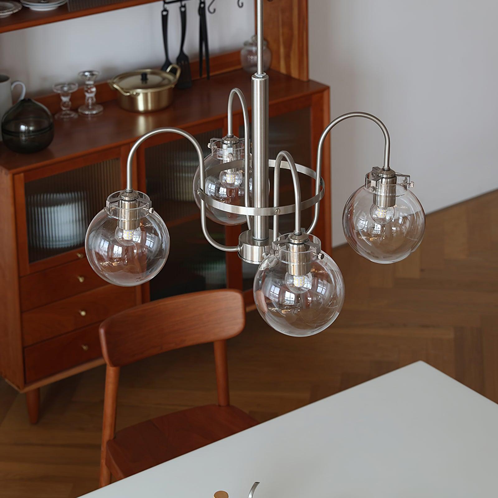 Verinyra Premium Nordic Art Glass Chandelier-Neutral Decor