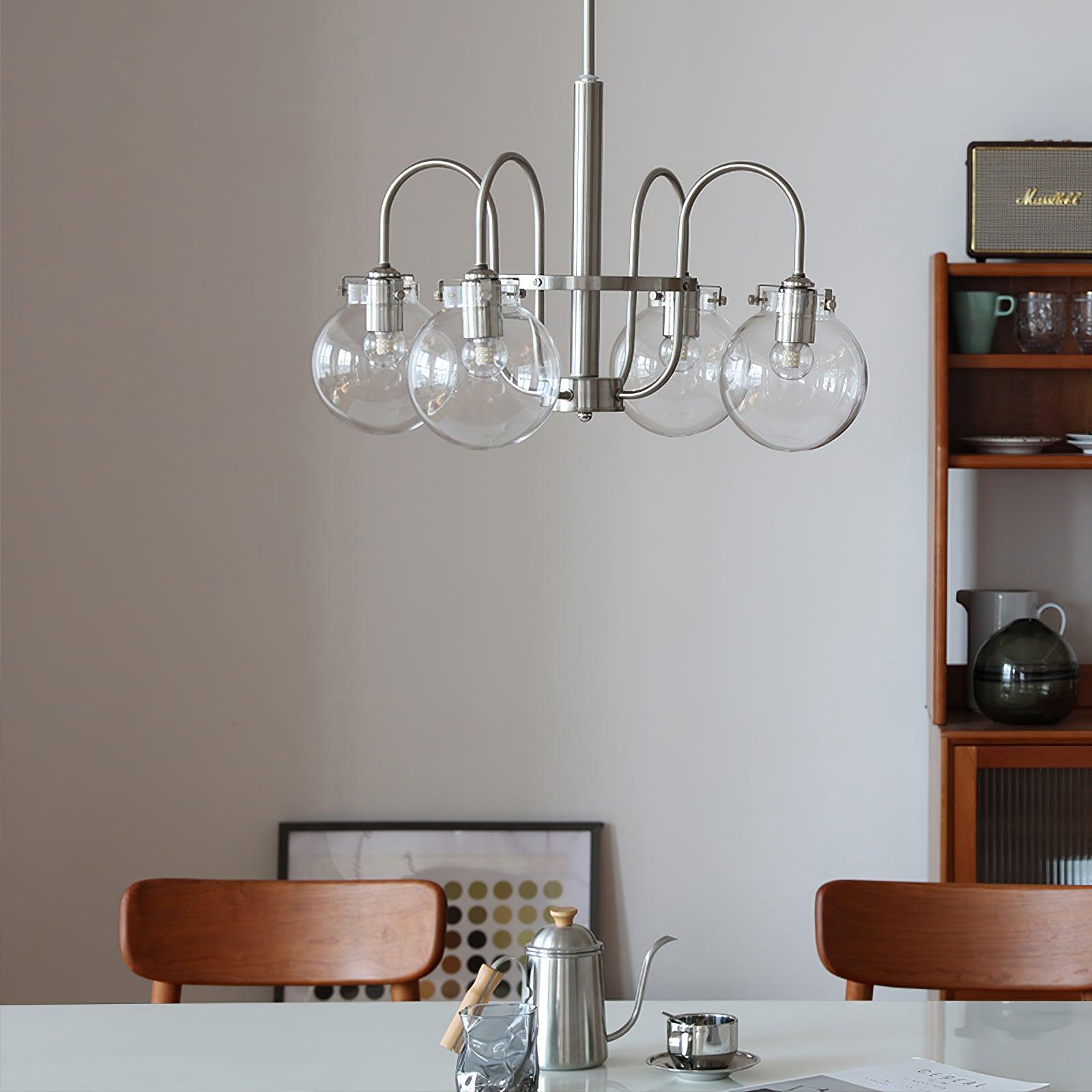 Verinyra Premium Nordic Art Glass Chandelier-Neutral Decor