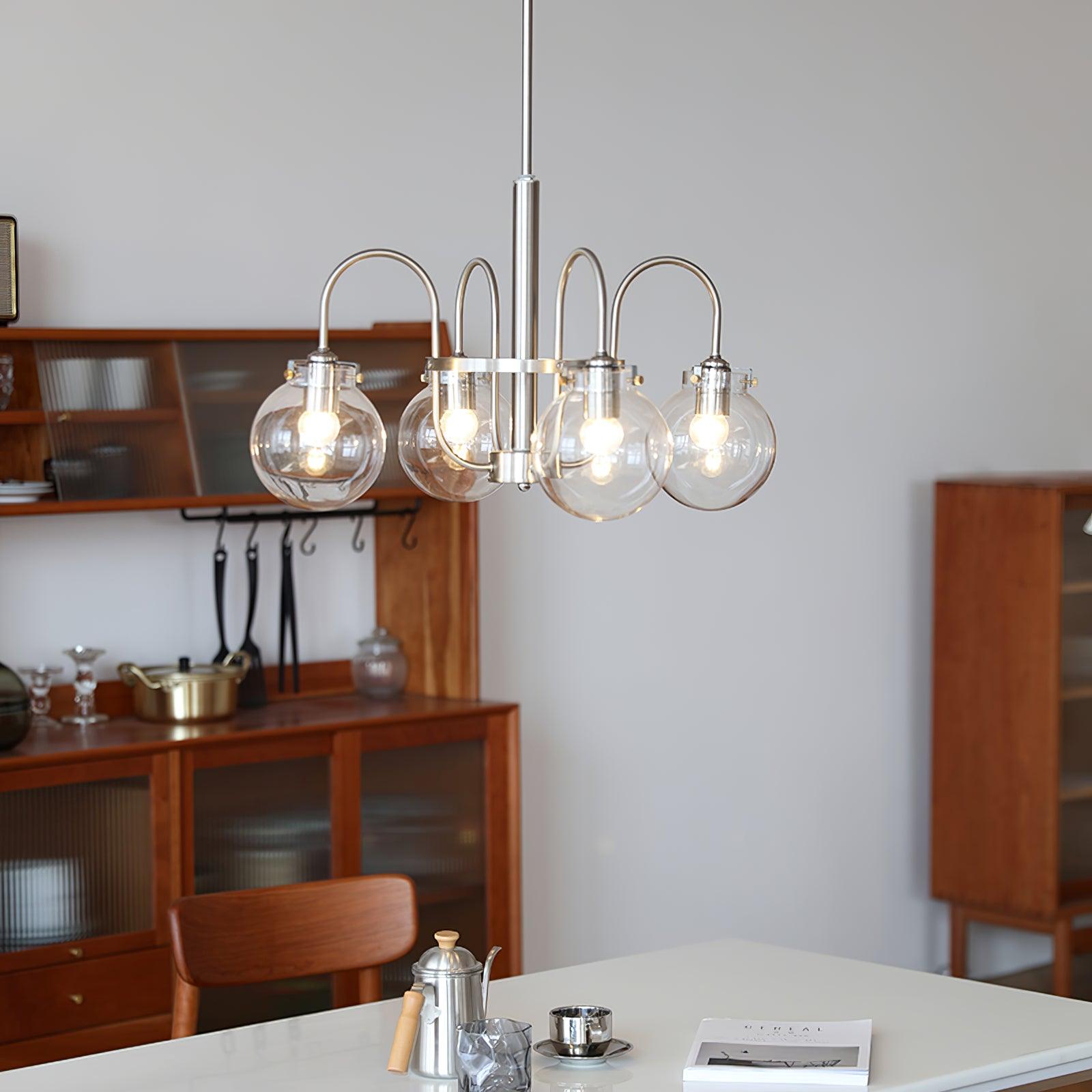 Verinyra Premium Nordic Art Glass Chandelier-Neutral Decor