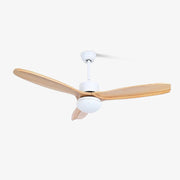 Brivel Elegance Natural Ceiling Fan Light-Neutral Decor