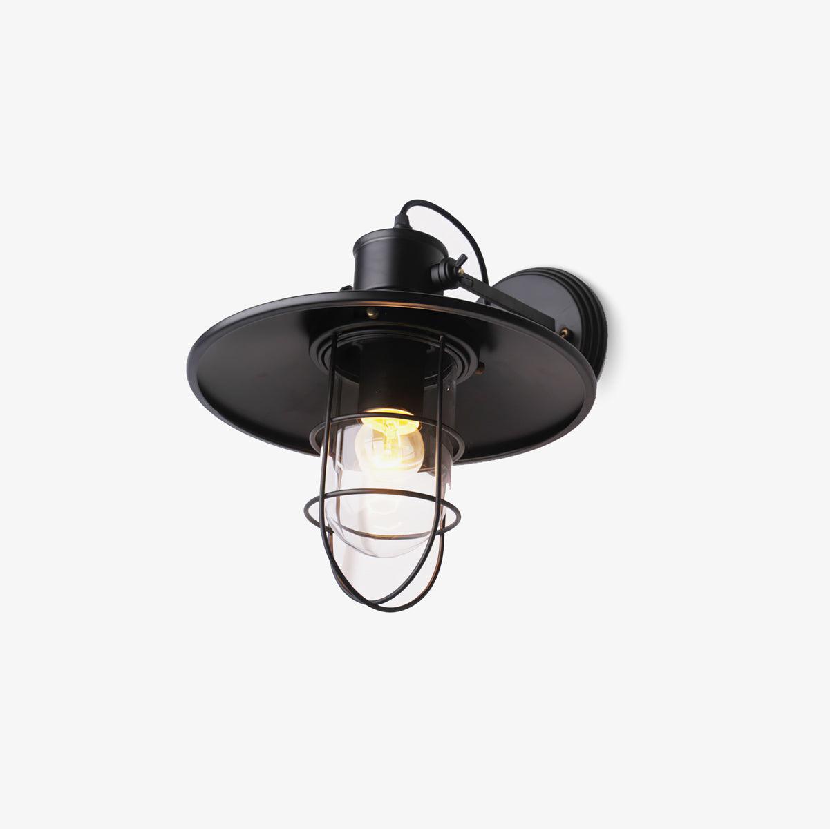 Ullen Abnormal Harbour Industrial Glass Wall Light-Neutral Decor