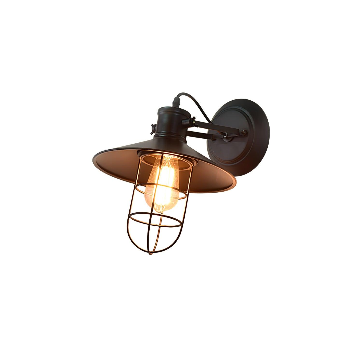 Ullen Abnormal Harbour Industrial Glass Wall Light-Neutral Decor