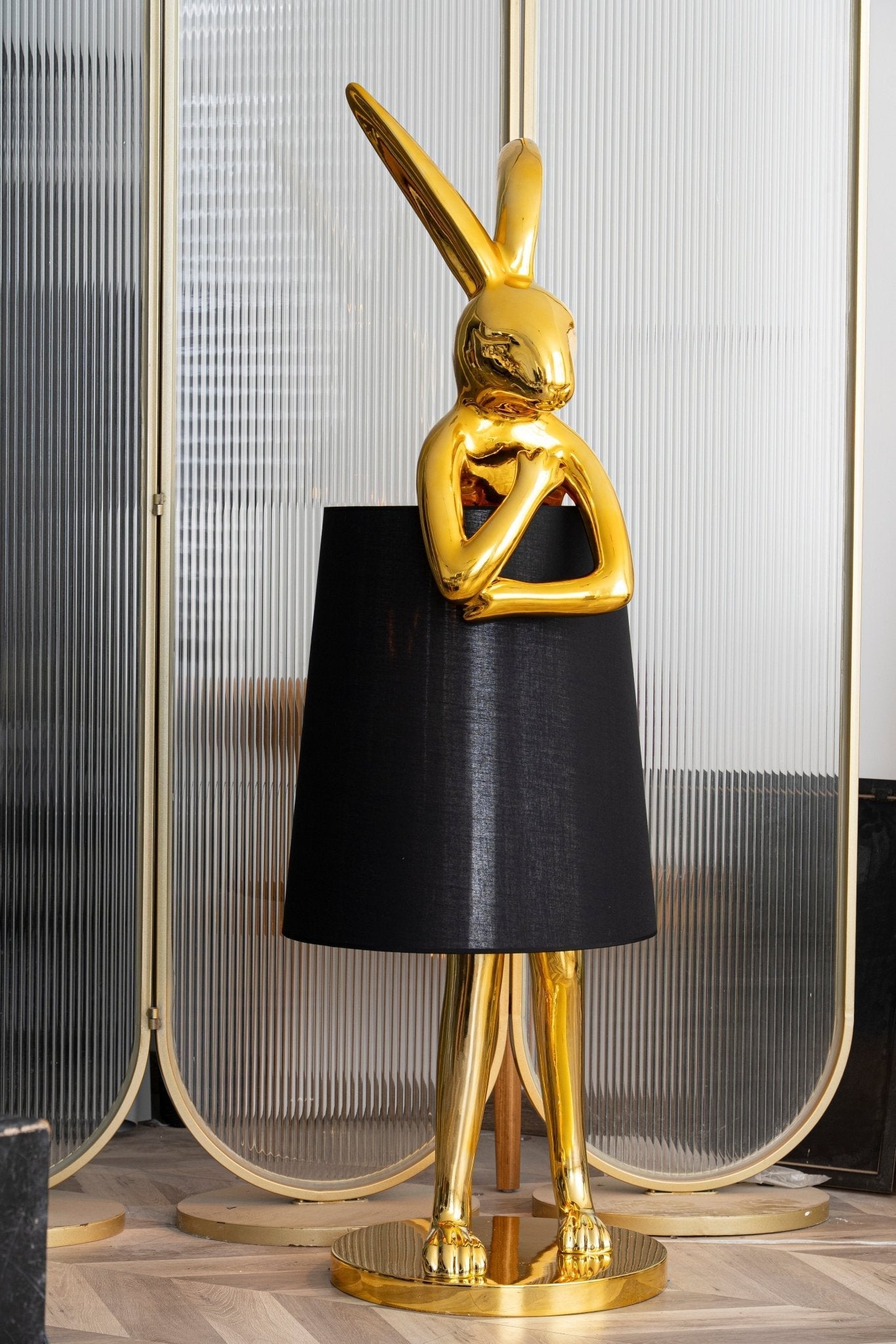 Sedr Luxurious Hare Silhouette Floor Lamp-Neutral Decor