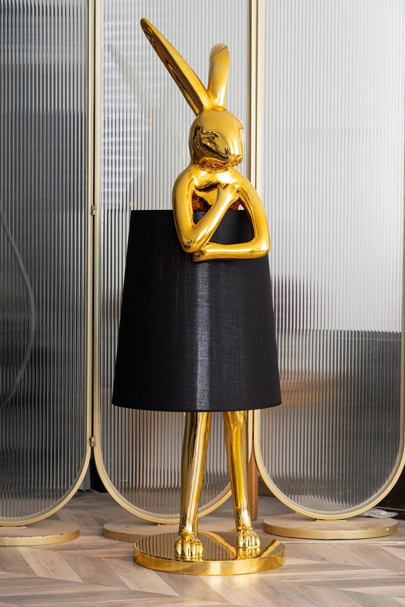 Sedr Luxurious Hare Silhouette Floor Lamp-Neutral Decor