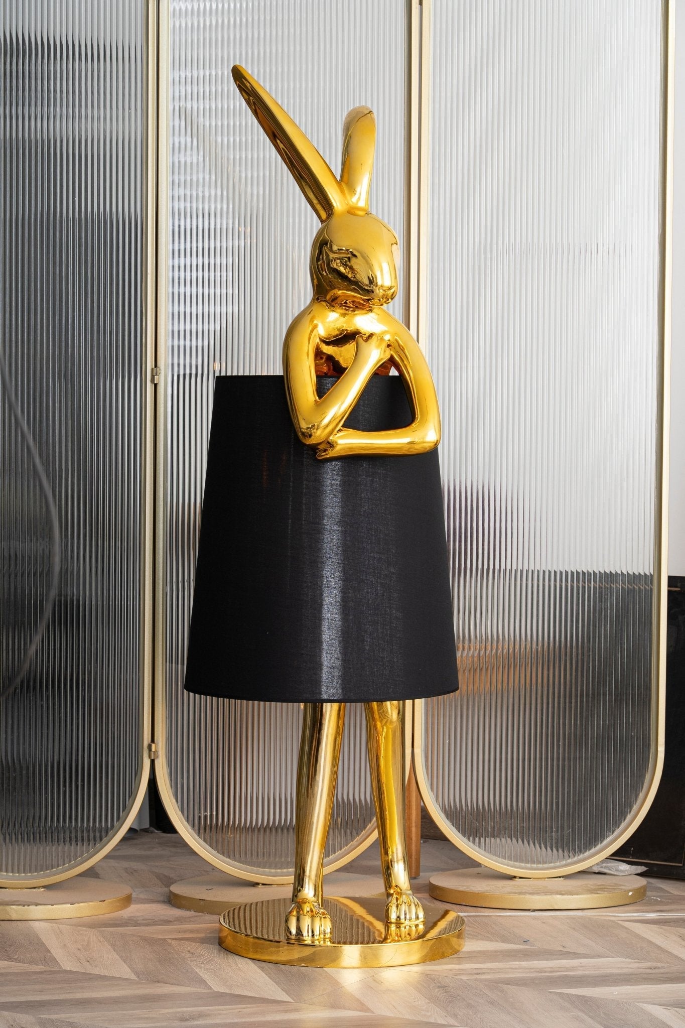 Sedr Luxurious Hare Silhouette Floor Lamp-Neutral Decor