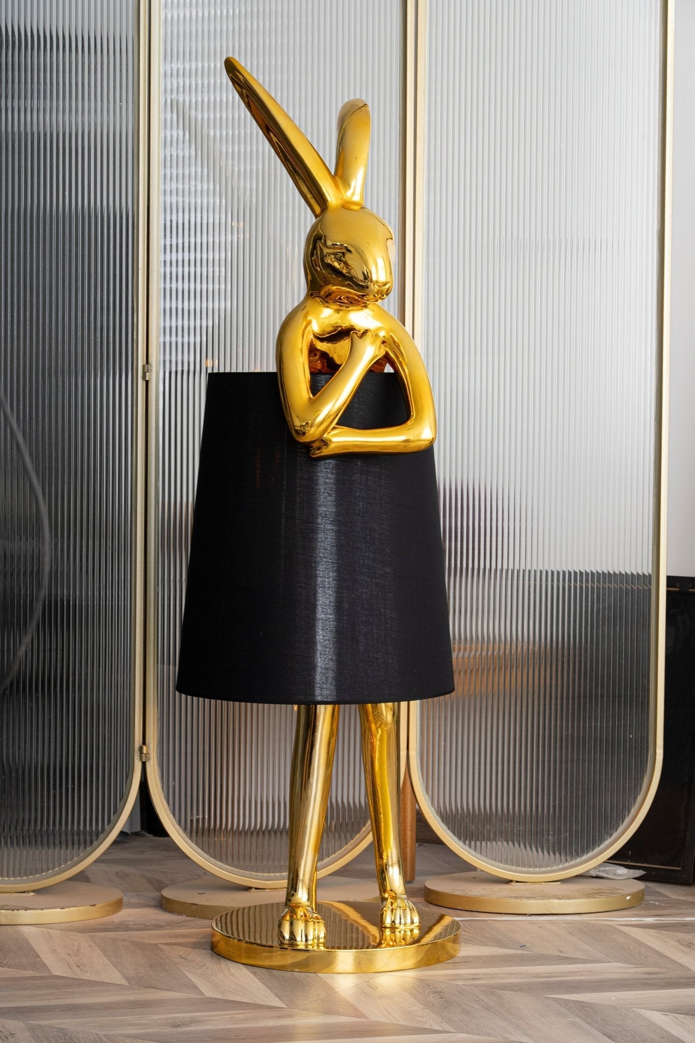 Sedr Luxurious Hare Silhouette Floor Lamp-Neutral Decor