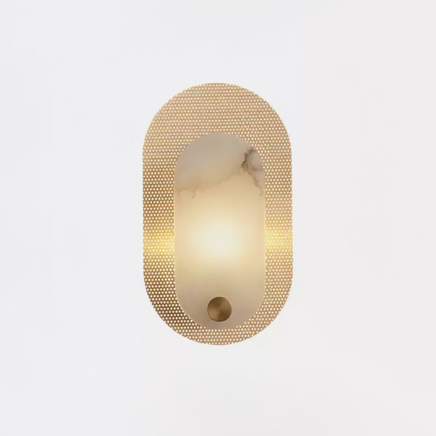 Xlen Alabaster Wall Lamp-Neutral Decor