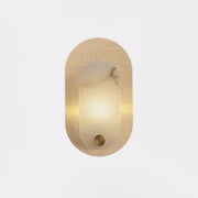 Xlen Alabaster Wall Lamp-Neutral Decor