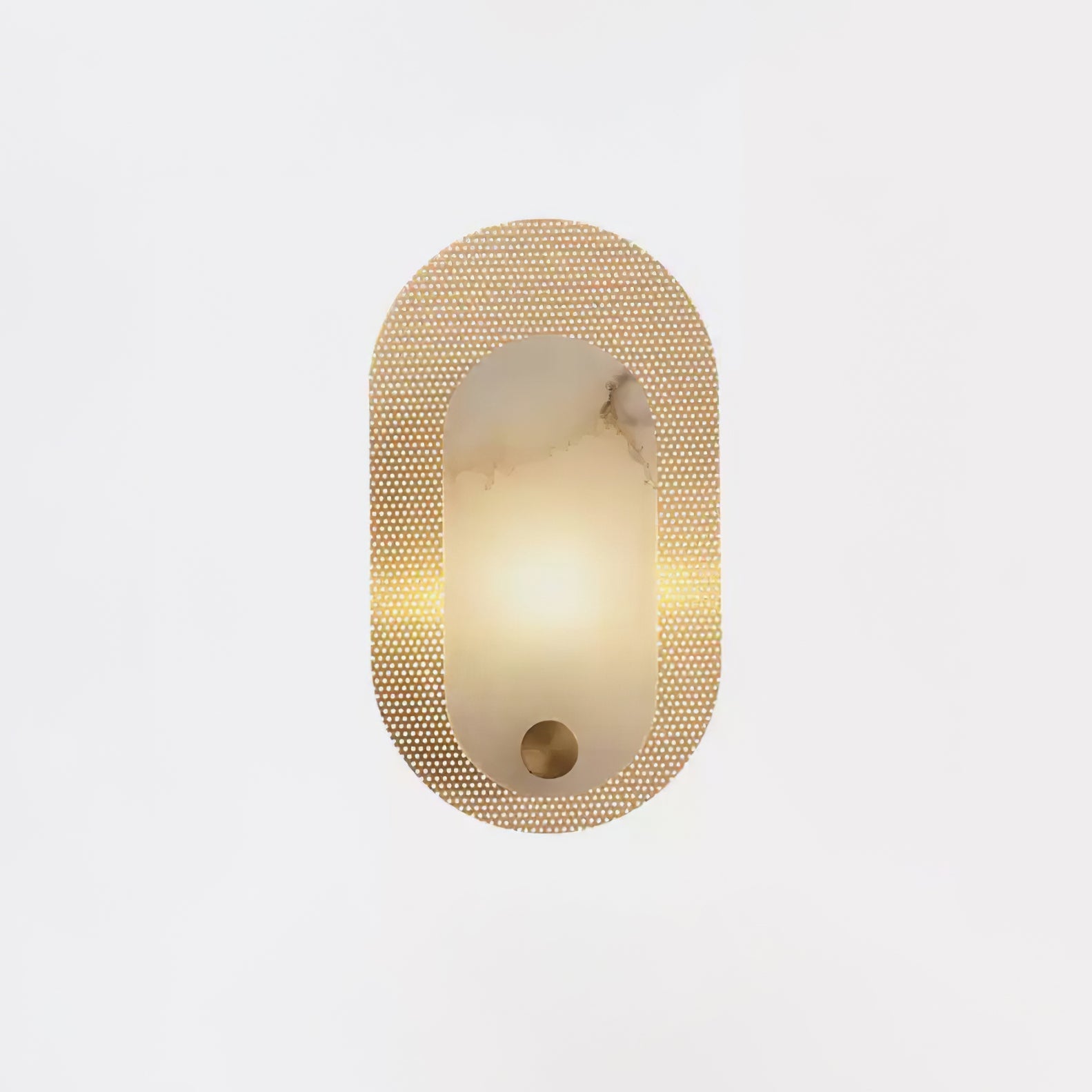 Xlen Alabaster Wall Lamp-Neutral Decor