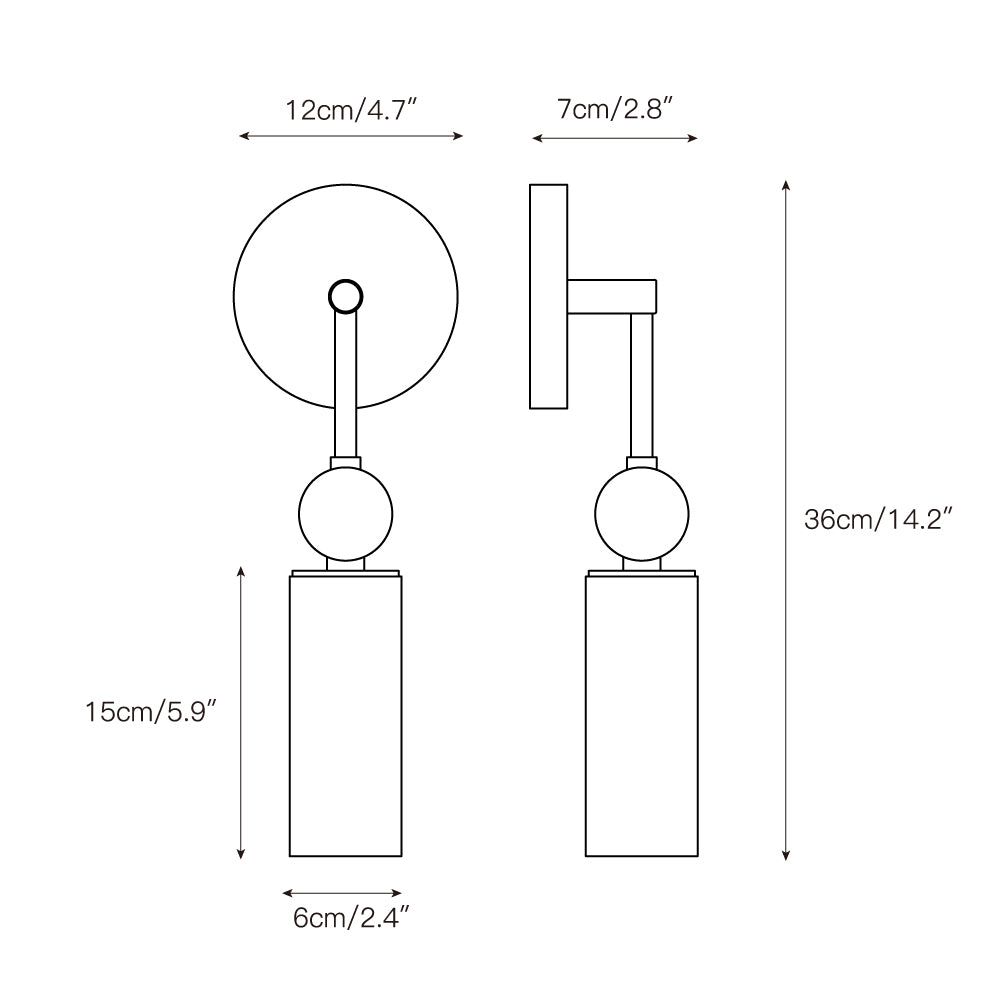 Harlin Alabaster Wall Lamp