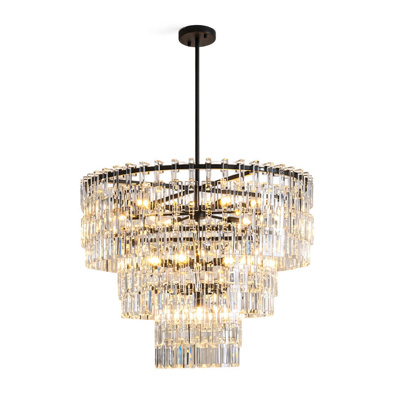 Cressida Geometric Crystal Chandelier
