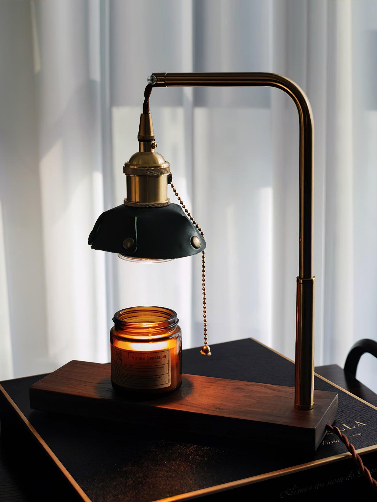 Clark Modern Wood Table Lamp-Neutral Decor