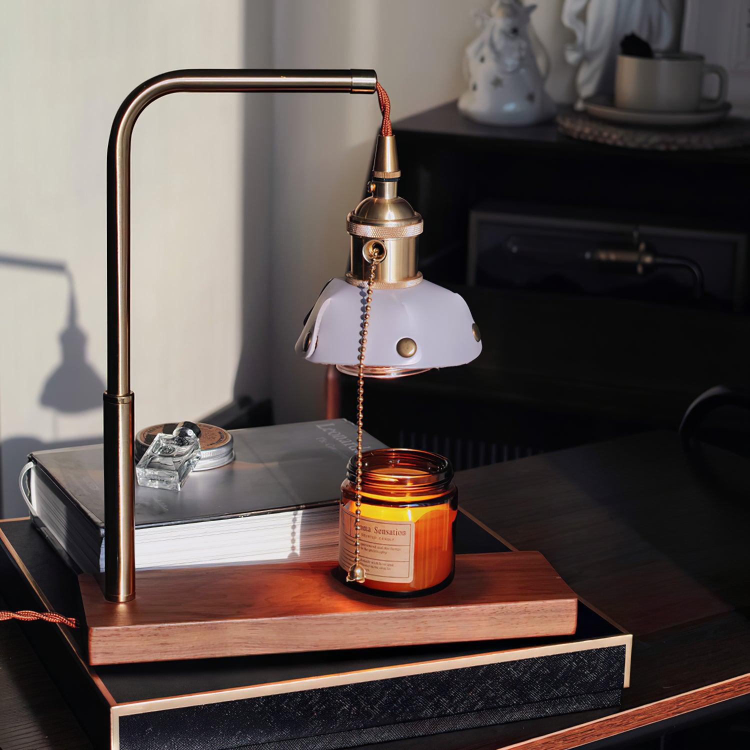 Clark Modern Wood Table Lamp-Neutral Decor