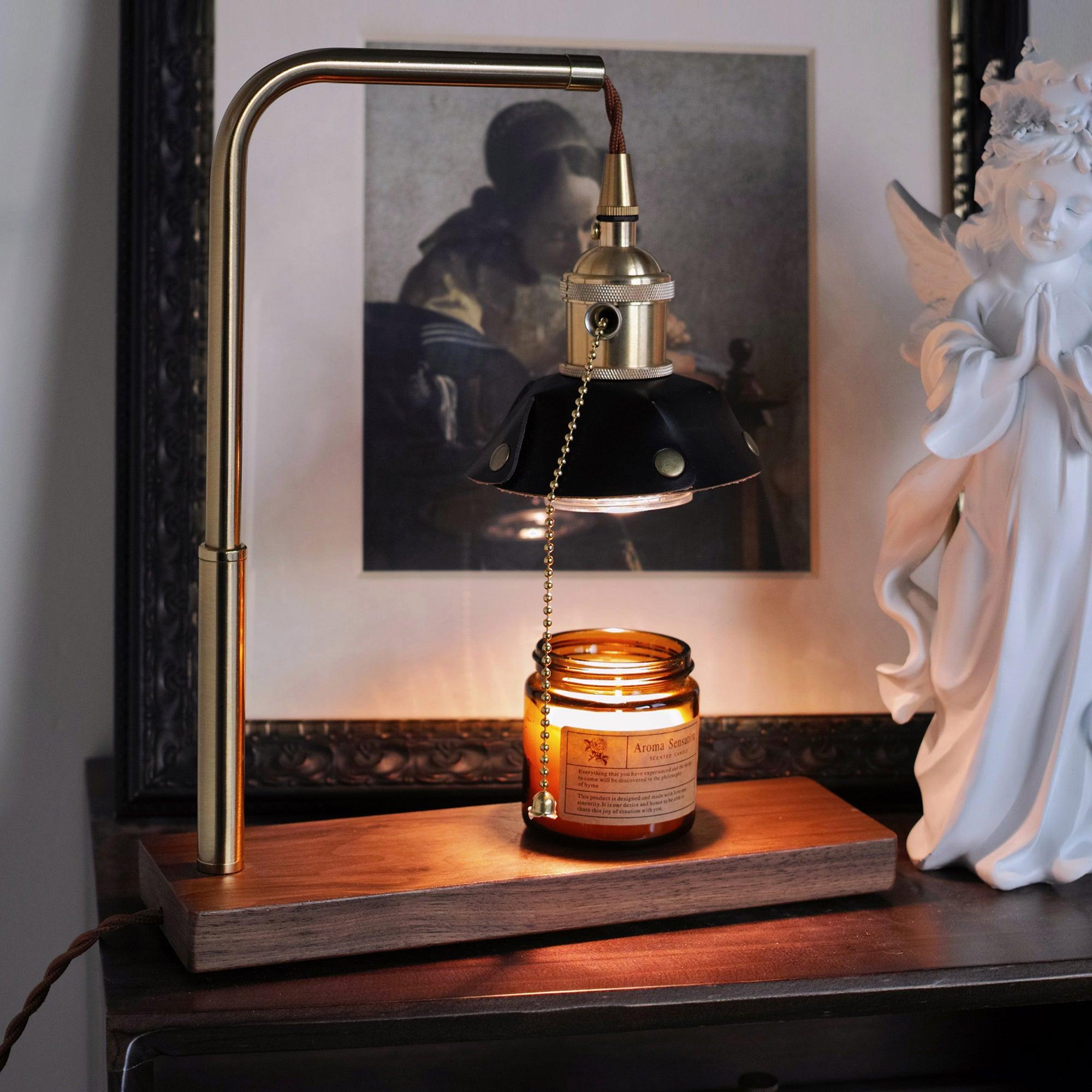 Clark Modern Wood Table Lamp-Neutral Decor