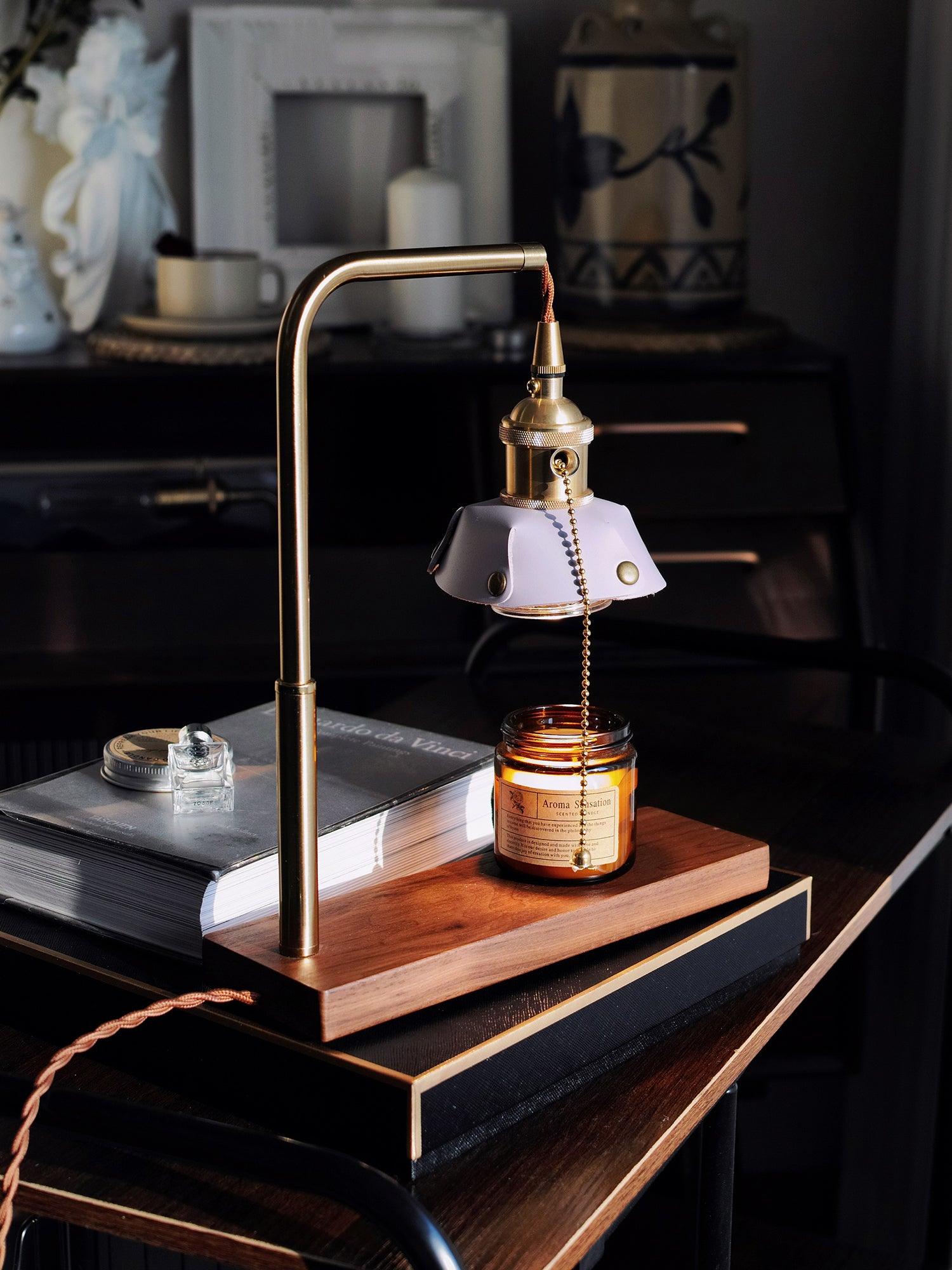 Clark Modern Wood Table Lamp-Neutral Decor