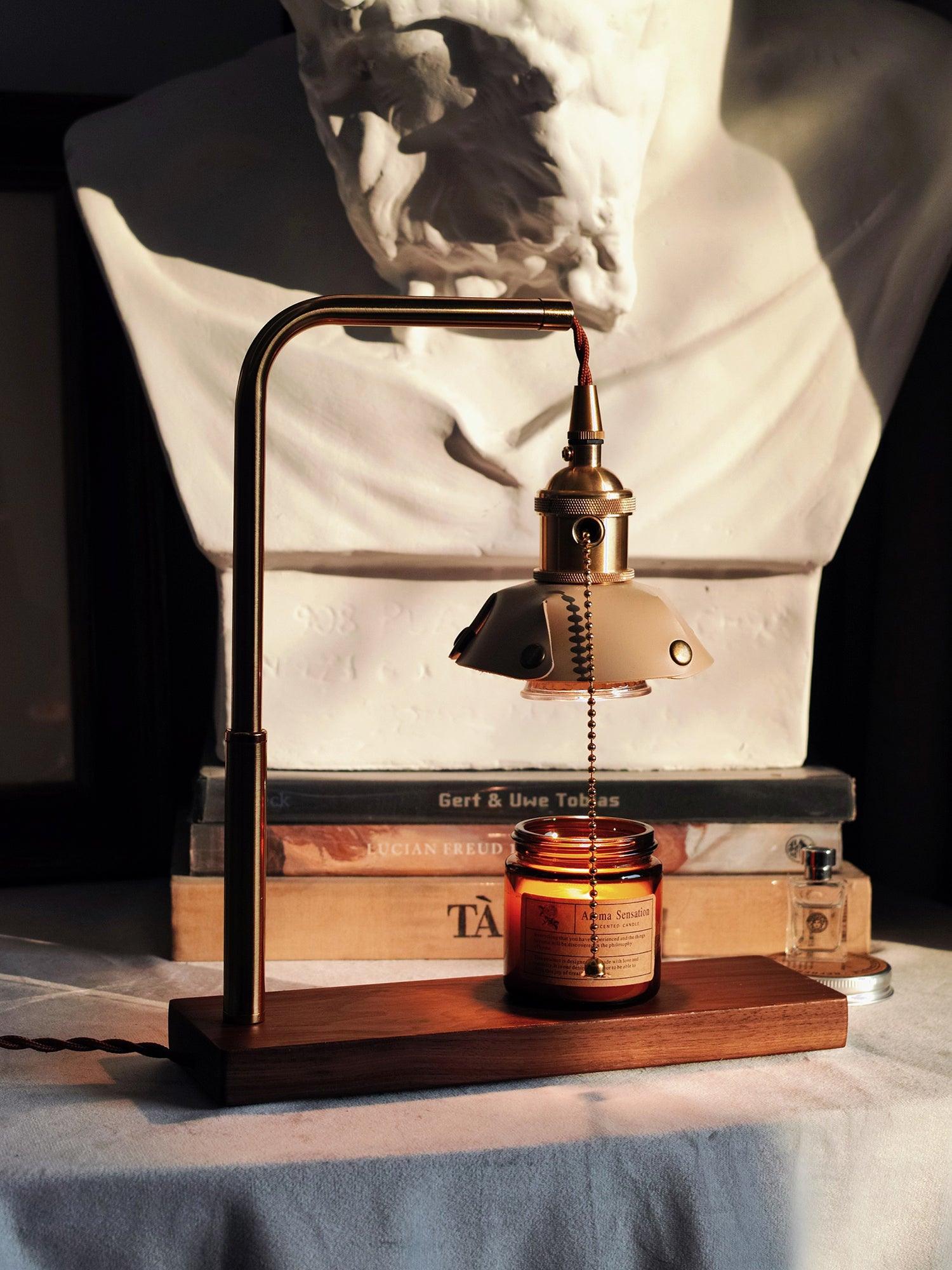 Clark Modern Wood Table Lamp-Neutral Decor