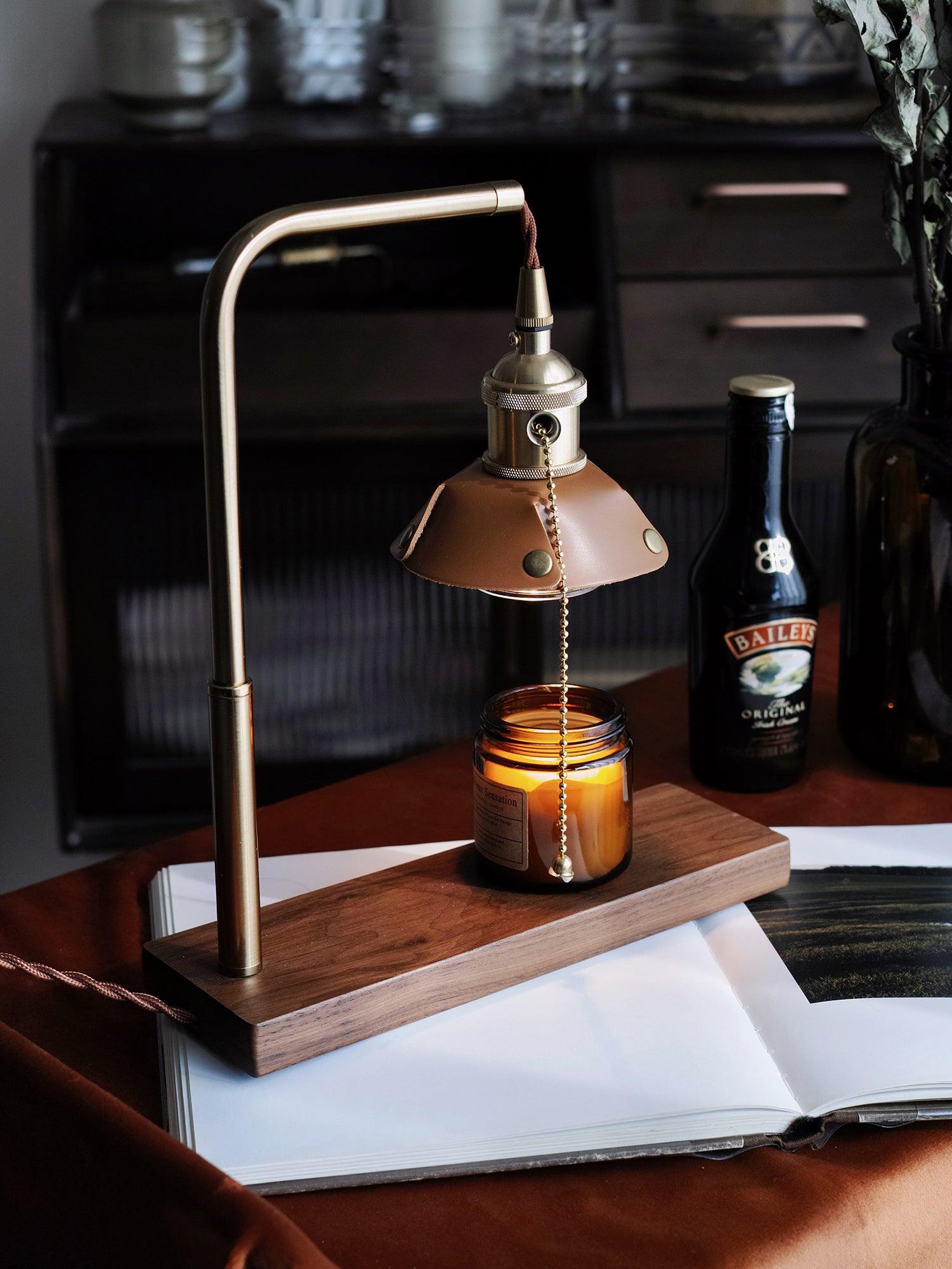 Clark Modern Wood Table Lamp-Neutral Decor