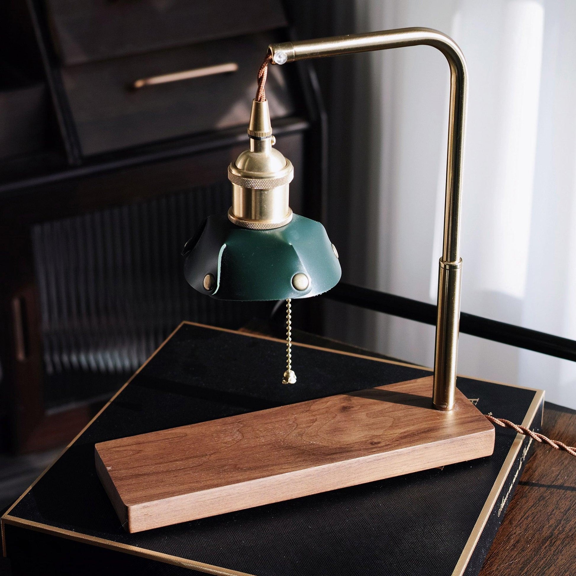 Clark Modern Wood Table Lamp-Neutral Decor