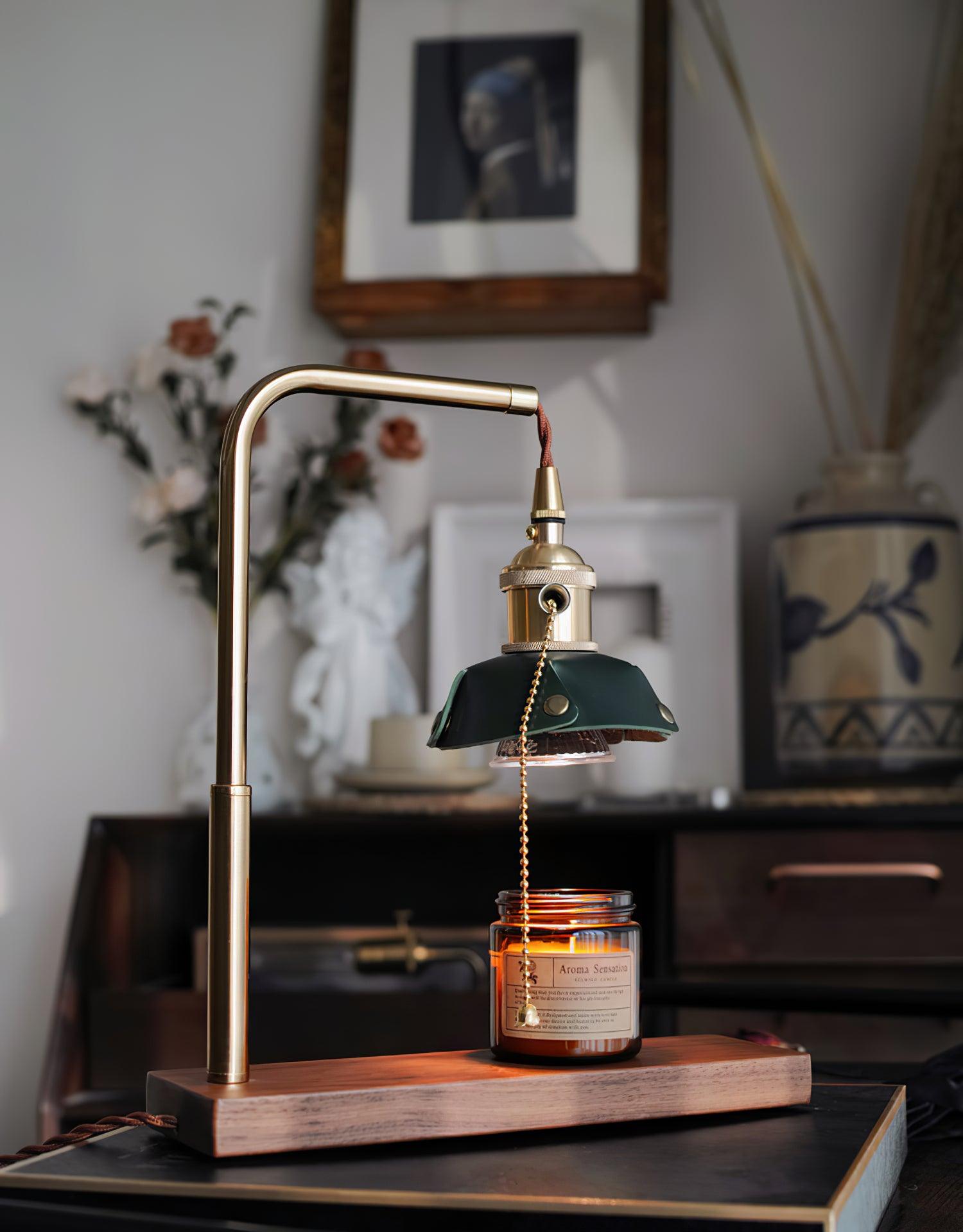 Clark Modern Wood Table Lamp-Neutral Decor