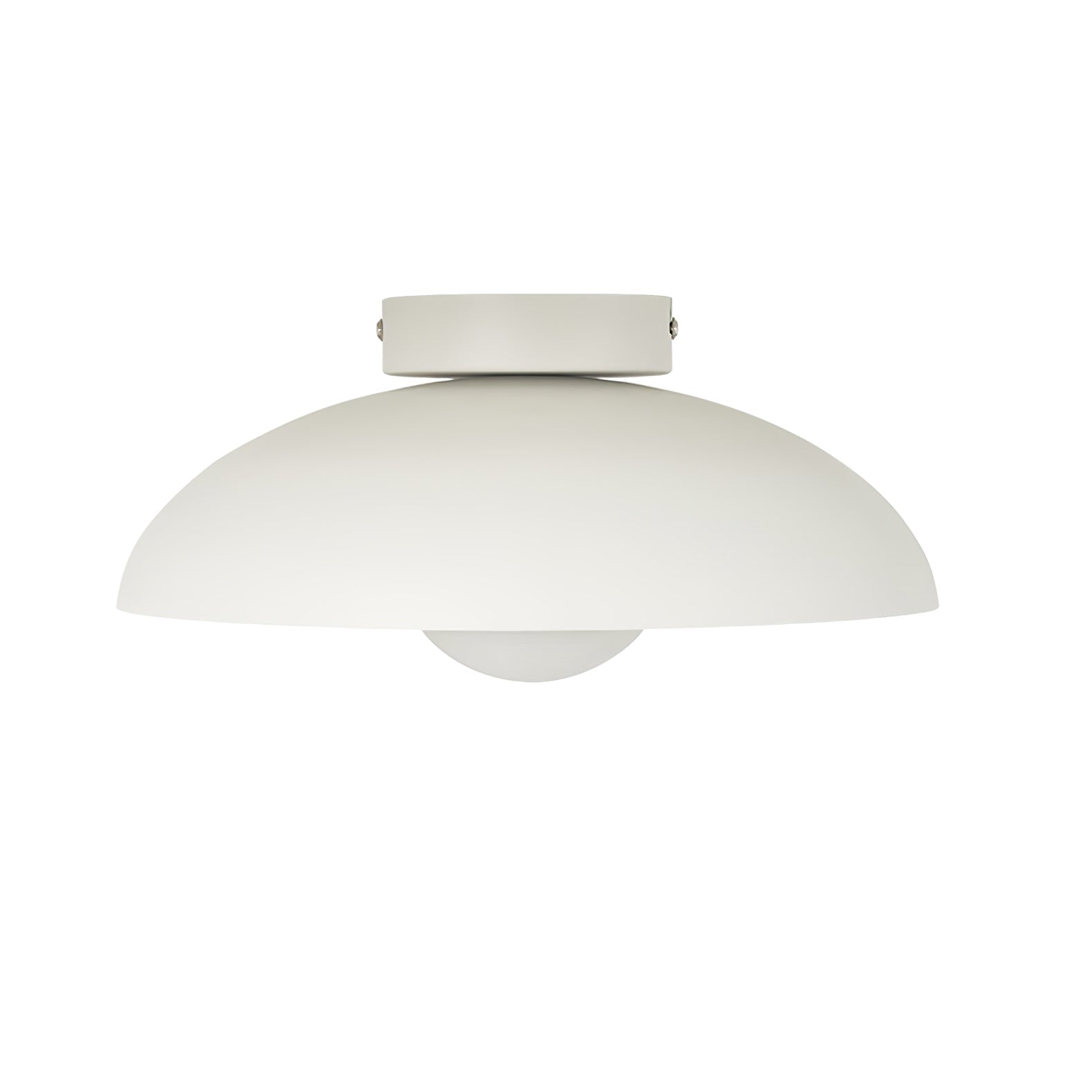 Zontes Nordic Art Dome Glass Ceiling Lamp-Neutral Decor