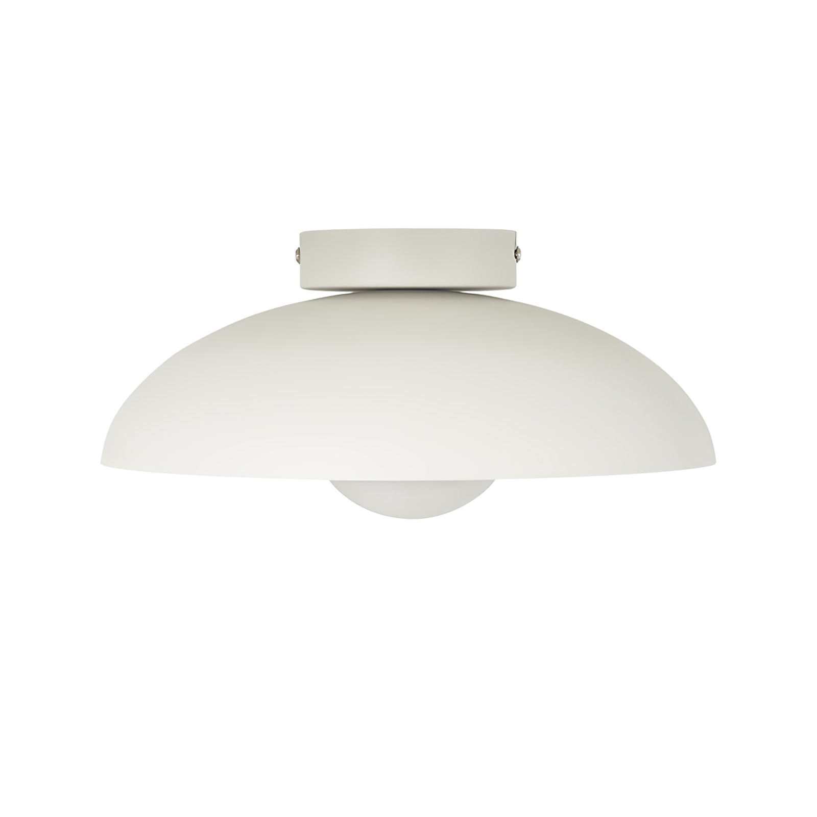 Zontes Nordic Art Dome Glass Ceiling Lamp-Neutral Decor