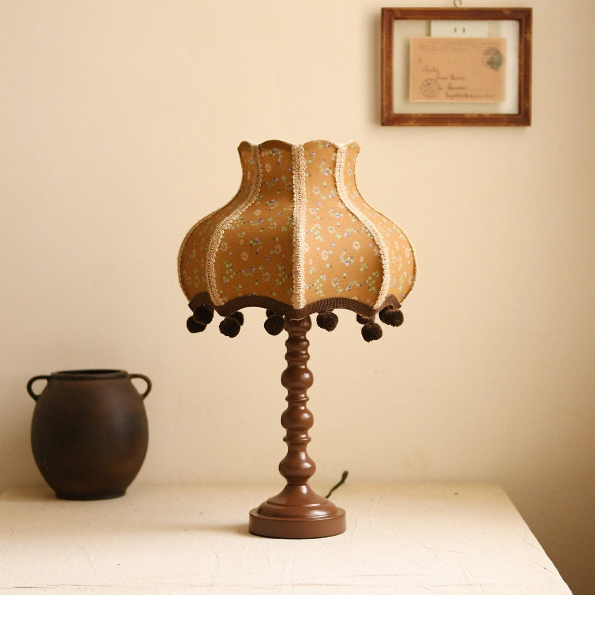Evercroft Check Table Lamp