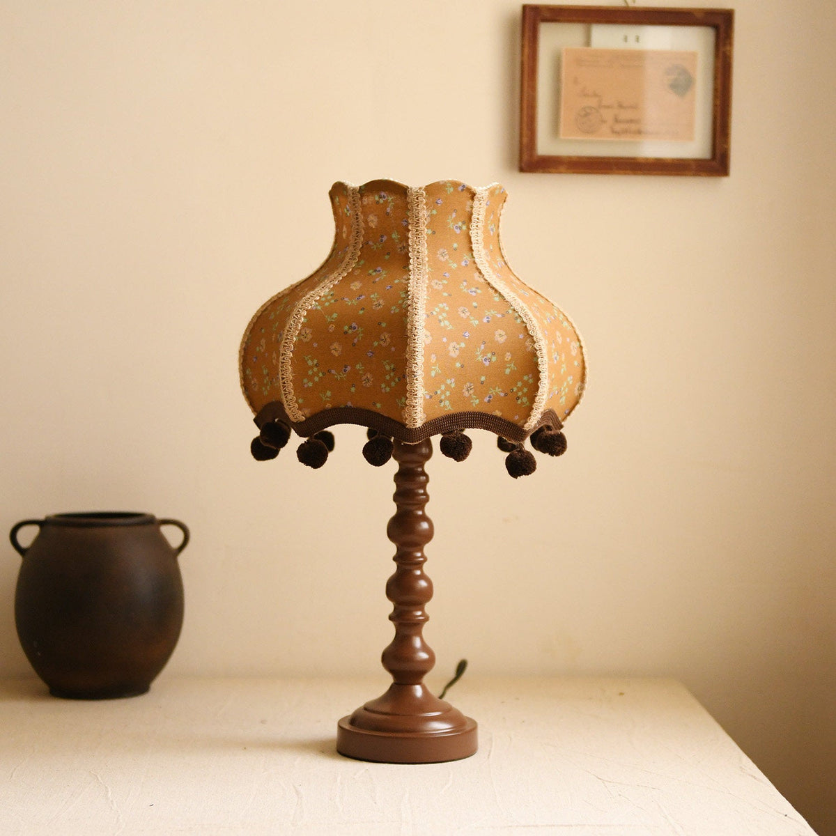 Evercroft Check Table Lamp
