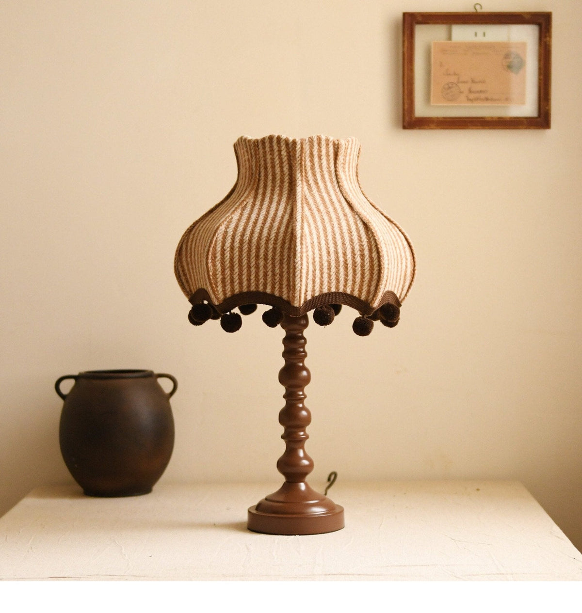 Evercroft Check Table Lamp