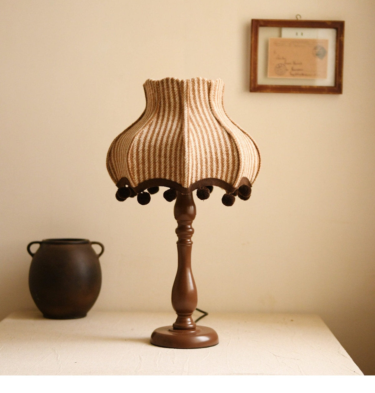 Evercroft Check Table Lamp