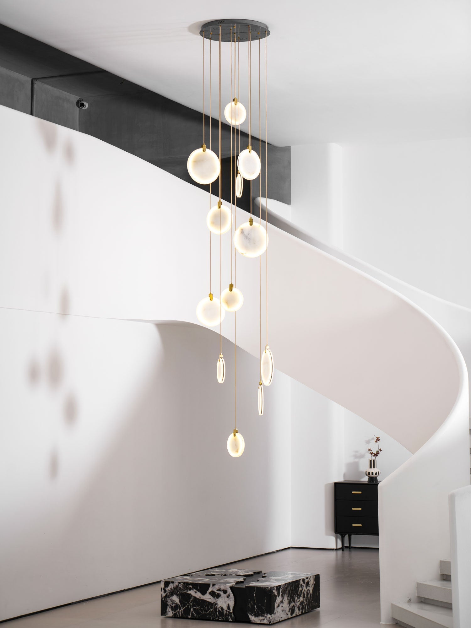 Harvest Alabaster Pendant Lamp-Neutral Decor